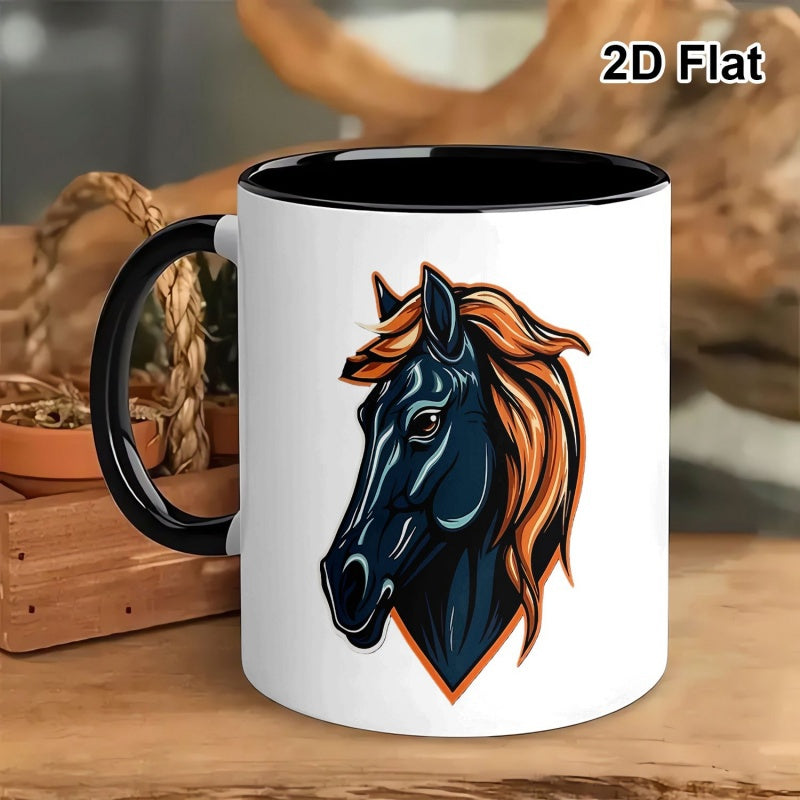 Tailorly Black Accent 11 oz Mug - 11oz porcelain mug a two tone coffee cup hot drinks suitable for home and office use_38a084c18f204bccb8d3d224cffbe824