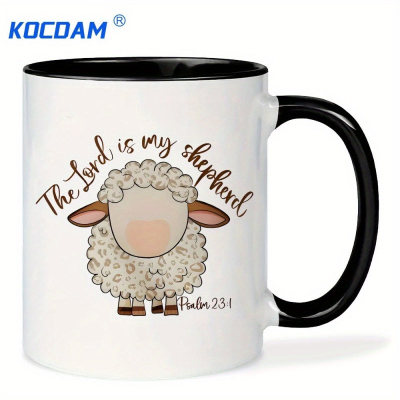 Tailorly Black Accent 11 oz Mug - bible verses