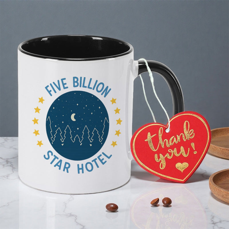 Tailorly Black Accent 11 oz Mug - five