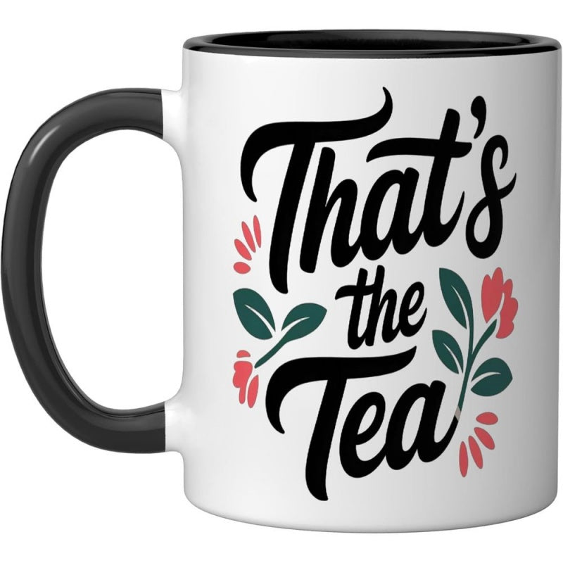 Tailorly Black Accent 11 oz Mug - a humorous and sassy text-based design