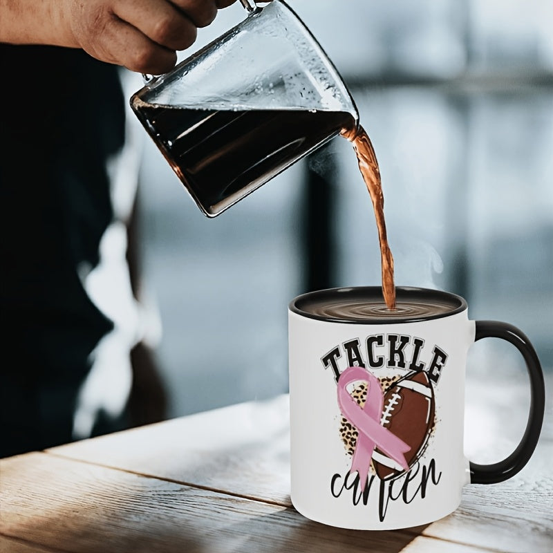 Tailorly Black Accent 11 oz Mug - funny inspirational coffee illustration with text