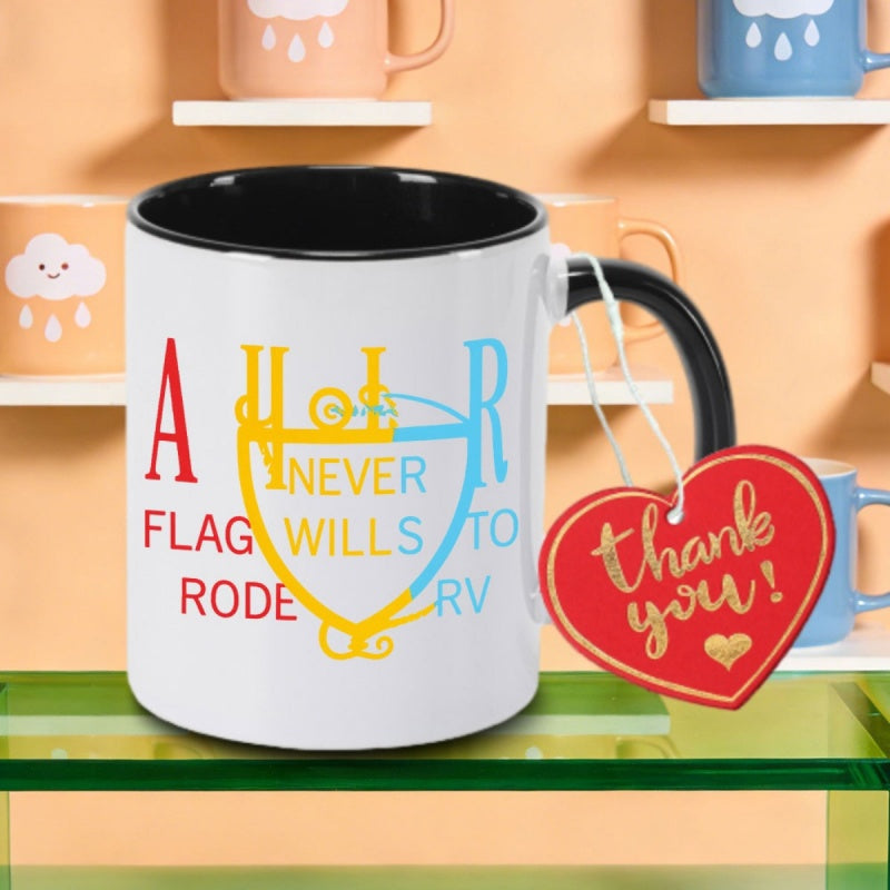 Tailorly Black Accent 11 oz Mug - pse hunting logo