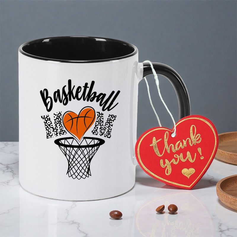 Tailorly Black Accent 11 oz Mug - mom print