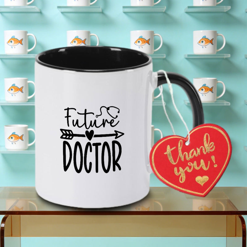 Tailorly Black Accent 11 oz Mug - Symbols