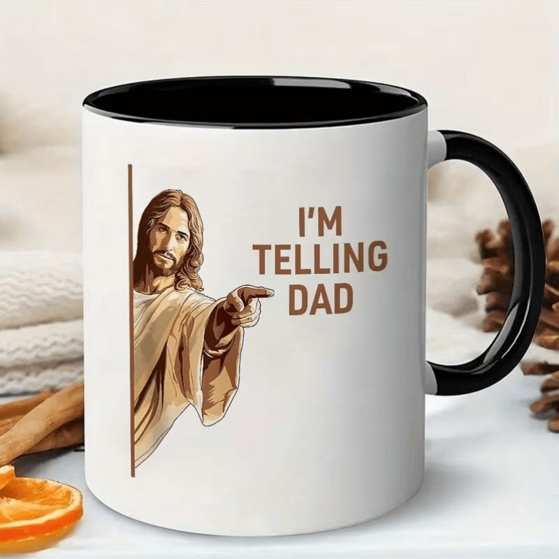 Tailorly Black Accent 11 oz Mug - fashion glasses design