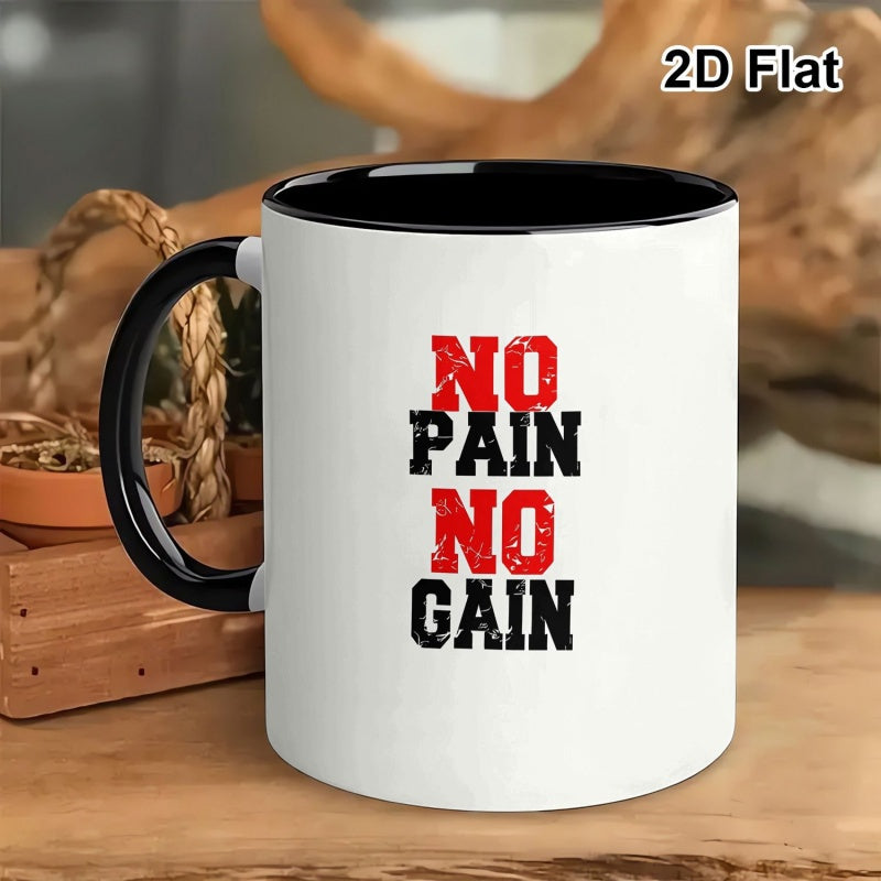 Tailorly Black Accent 11 oz Mug - black and with in a stylish font