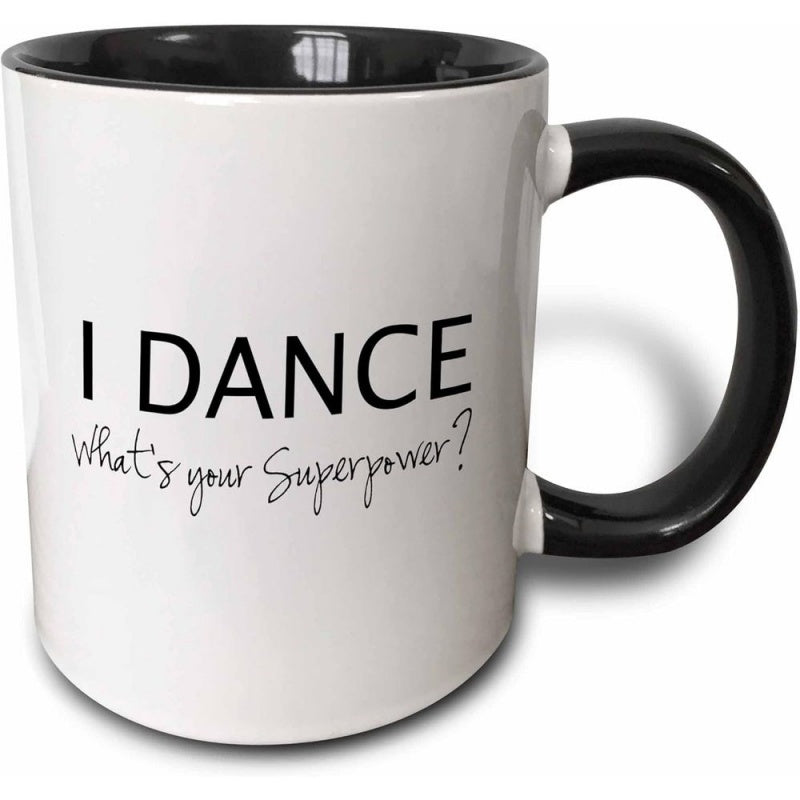 Tailorly Black Accent 11 oz Mug - a humorous gift for dancers