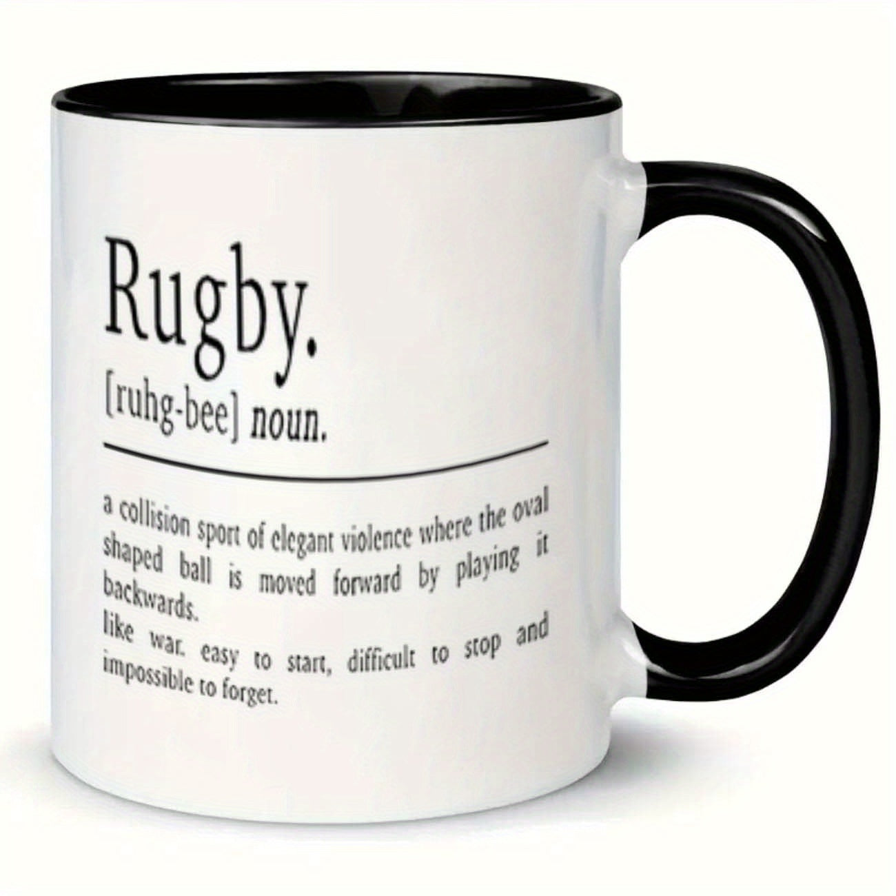 Tailorly Black Accent 11 oz Mug - humorous definition text