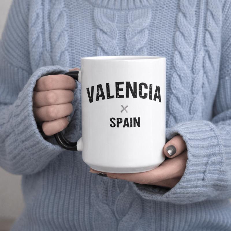 Tailorly Black Accent 11 oz Mug - mug unique gift for travelers and 11oz printed ceramic mug ceramic cup coffee mug 11oz drinking cups gothic inspired