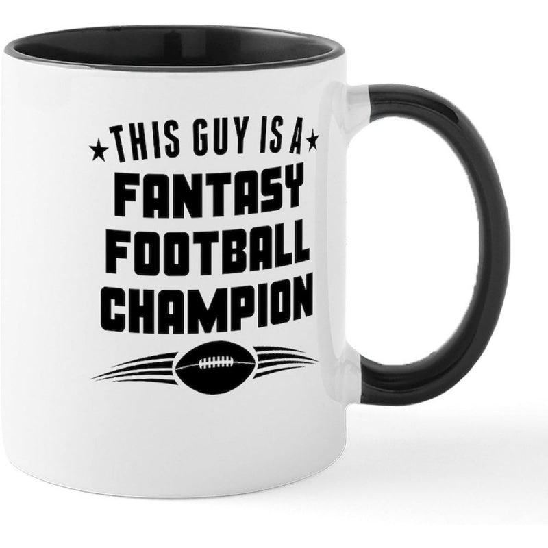 Tailorly Black Accent 11 oz Mug - is a mug 11oz ceramic coffee cup with lip friendly rim suitable for coffee tea gift for fans for office