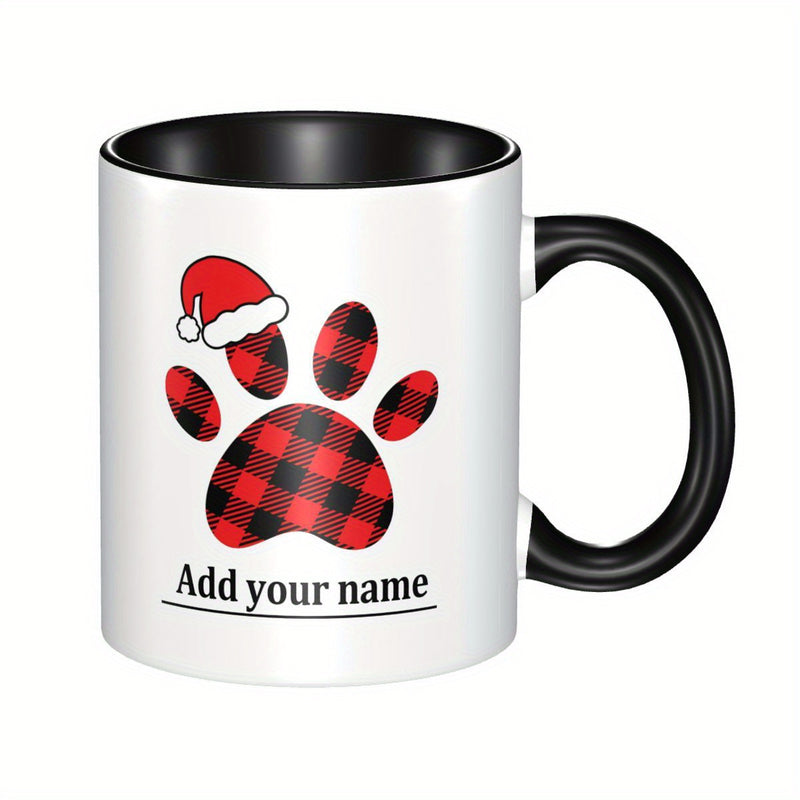 Tailorly Black Accent 11 oz Mug - custom text
