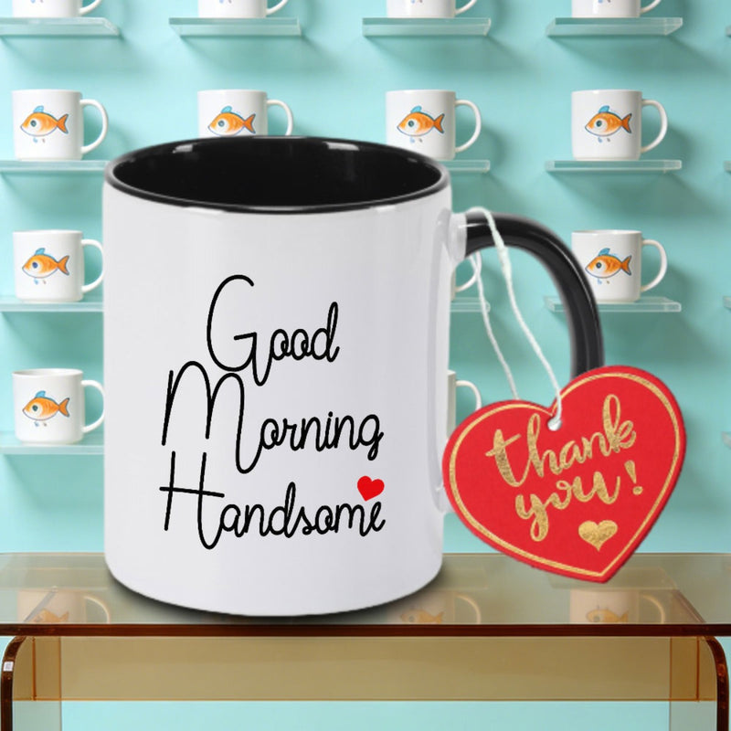 Tailorly Black Accent 11 oz Mug - Entertainmentsatireinspiring Logo