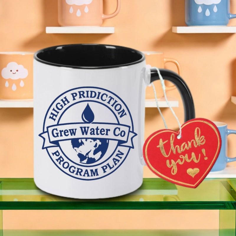 Tailorly Black Accent 11 oz Mug - id killebrew memorialos logo