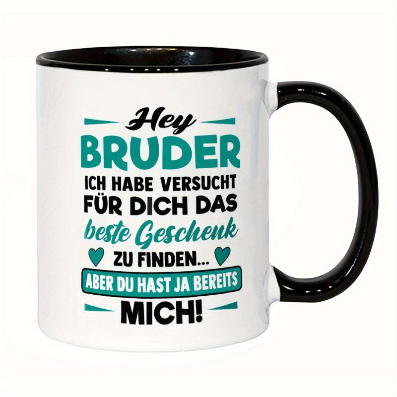 Tailorly Black Accent 11 oz Mug - humorous quotes