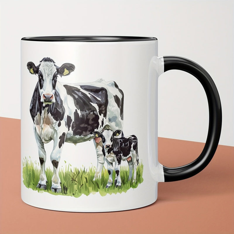 Tailorly Black Accent 11 oz Mug - milk print