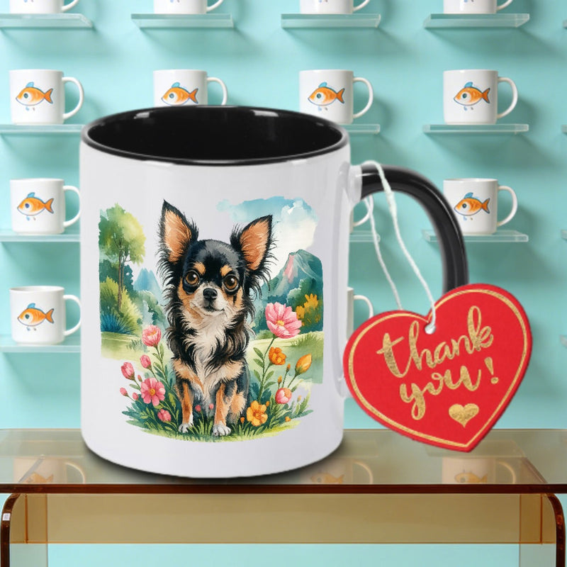 Tailorly Black Accent 11 oz Mug - Logo
