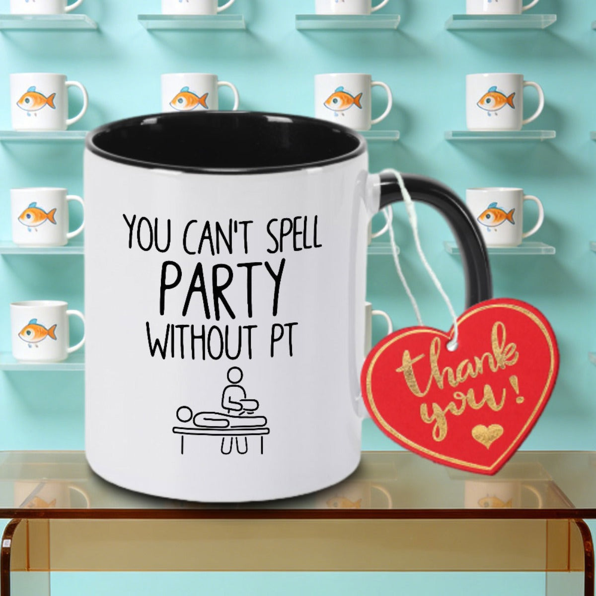 Tailorly Black Accent 11 oz Mug - Physical Logo