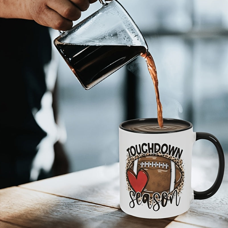 Tailorly Black Accent 11 oz Mug - humorous motivational quote with two tone black and white design