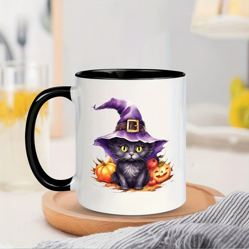 Tailorly Black Accent 11 oz Mug - a mug suitable for office home use party gifts wedding gifts holiday gifts birthdays hand wash only reusable