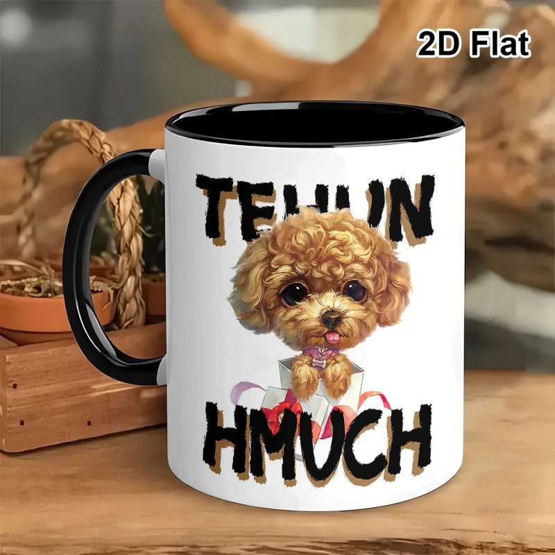 Tailorly Black Accent 11 oz Mug - that expresses love