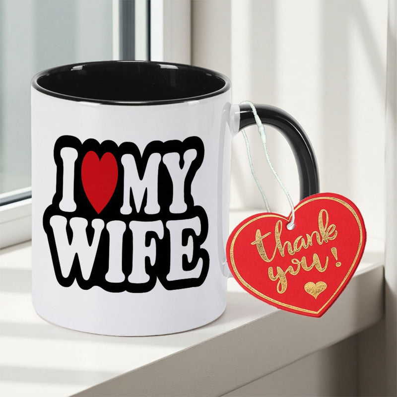 Tailorly Black Accent 11 oz Mug - Lettering