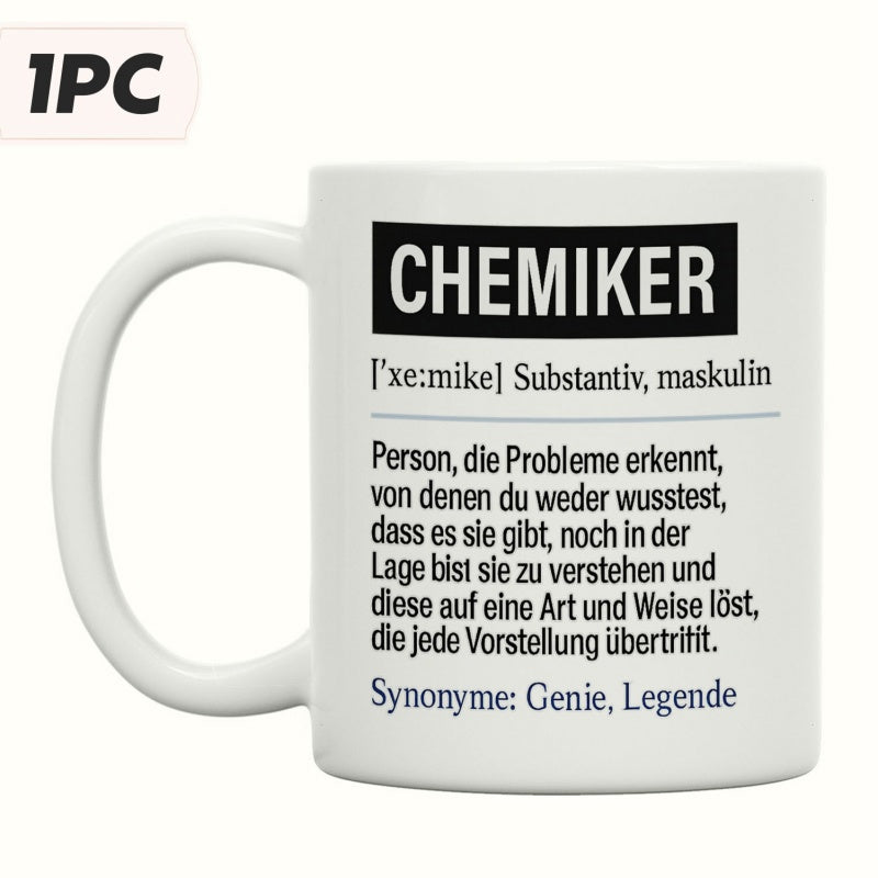 Tailorly White Ceramic 11 oz Mug - Elegant White Ceramic Cup Featuring Professional Dictionary Definition Print Mug