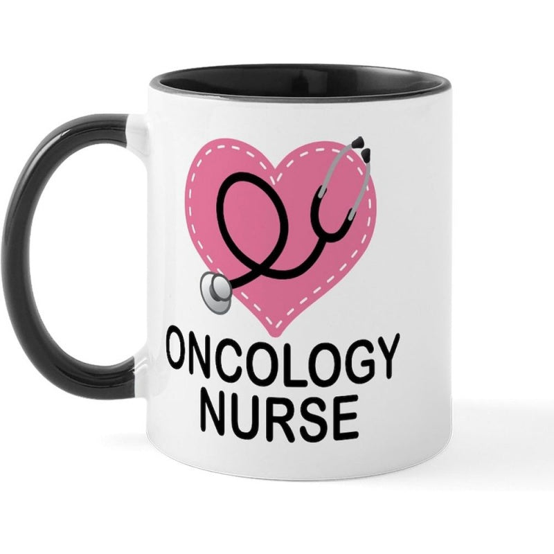 Tailorly Black Accent 11 oz Mug - mug ceramic coffee cup with rim themed suitable gift staff appreciation for or office use 11oz