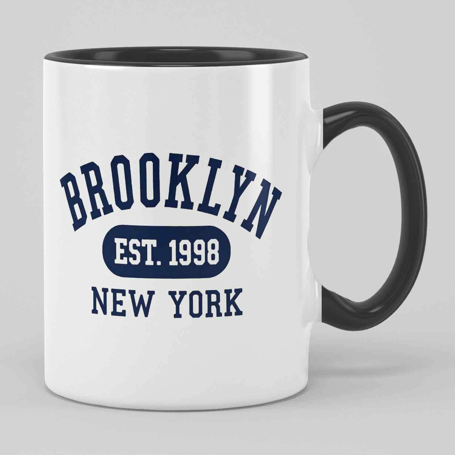 Tailorly Black Accent 11 oz Mug - love brooklyn