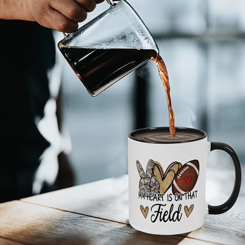Tailorly Black Accent 11 oz Mug - humorous motivational quote， two tone design in black and white