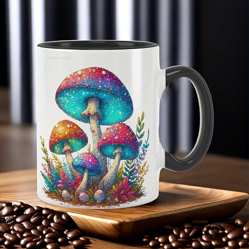 Tailorly Black Accent 11 oz Mug - mysterious design