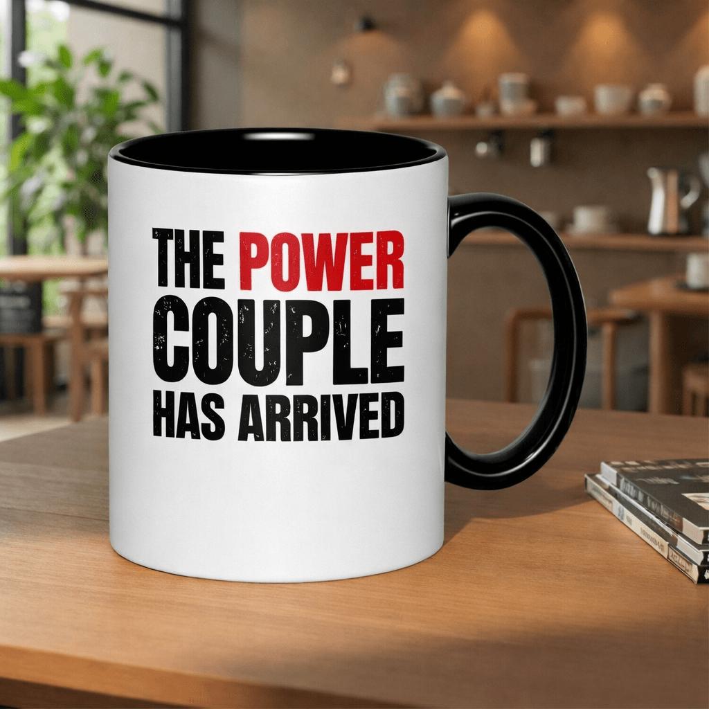 Tailorly Black Accent 11 oz Mug - couple has and are taking over