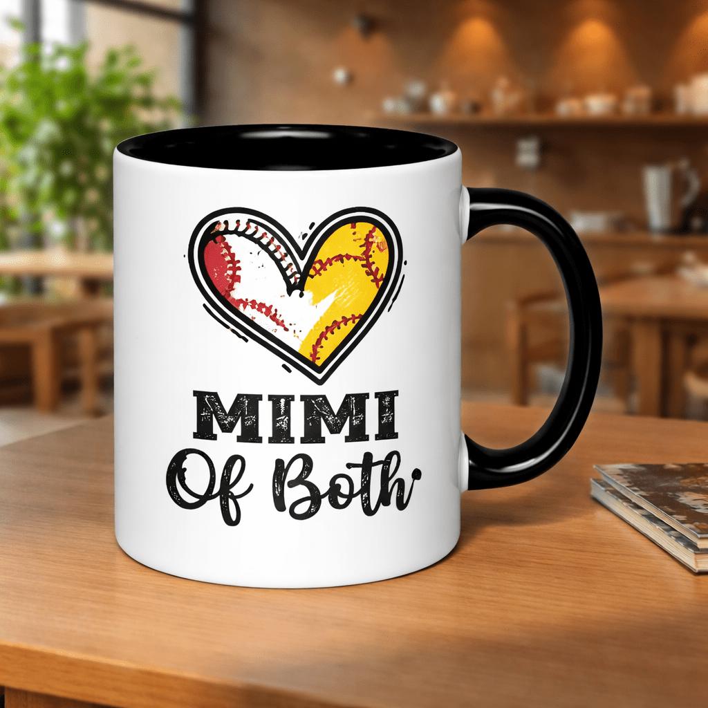 Tailorly Black Accent 11 oz Mug - heart