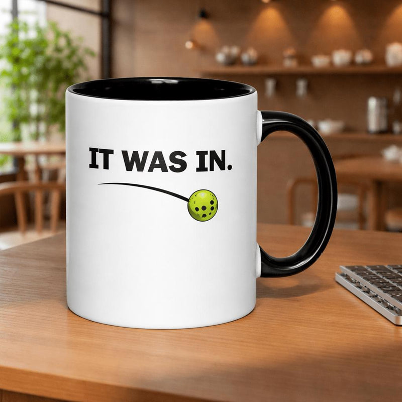 Tailorly Black Accent 11 oz Mug - humorous players