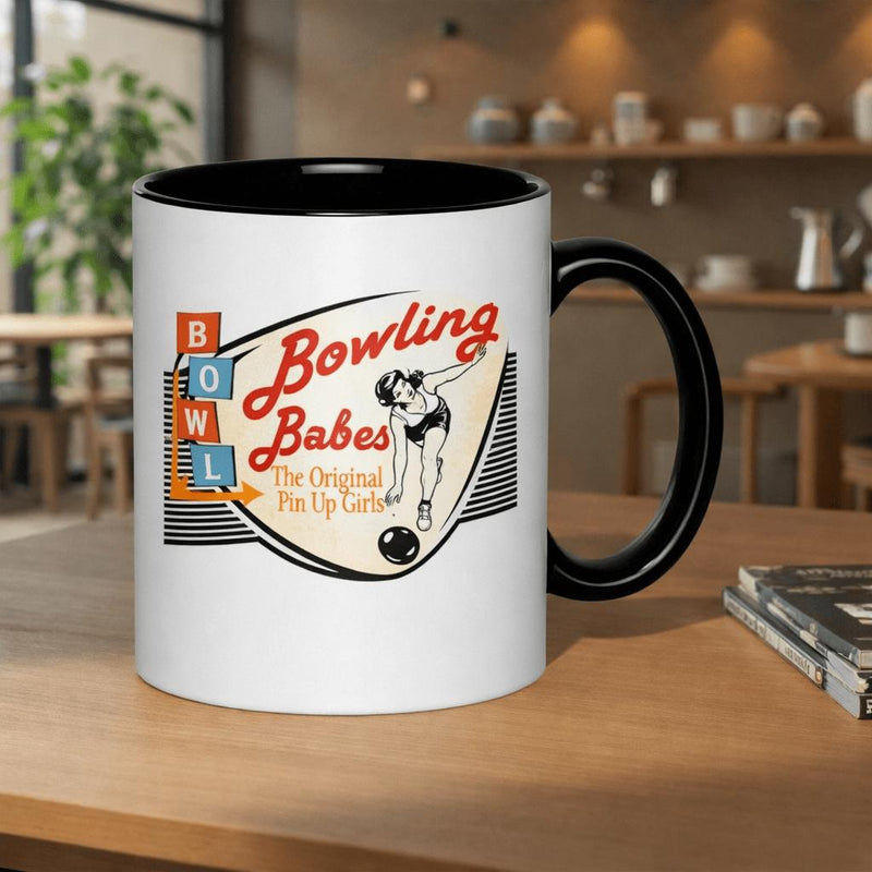 Tailorly Black Accent 11 oz Mug - retro design