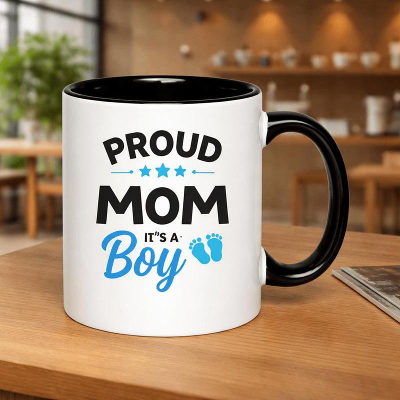 Tailorly Black Accent 11 oz Mug - mom theme
