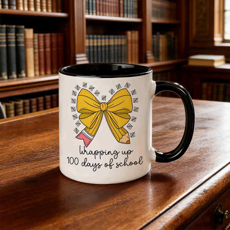 Tailorly Black Accent 11 oz Mug - pencil