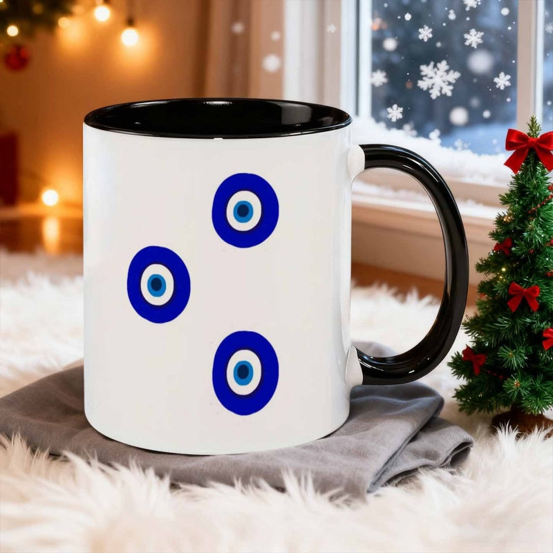 Tailorly Black Accent 11 oz Mug - mushroom image