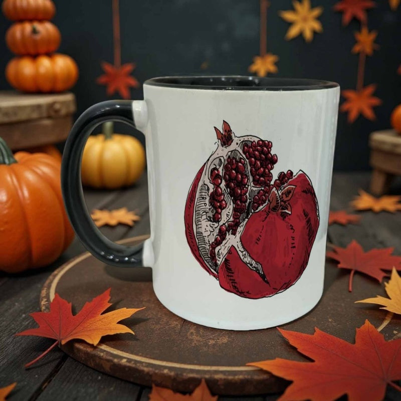 Tailorly Black Accent 11 oz Mug - heart