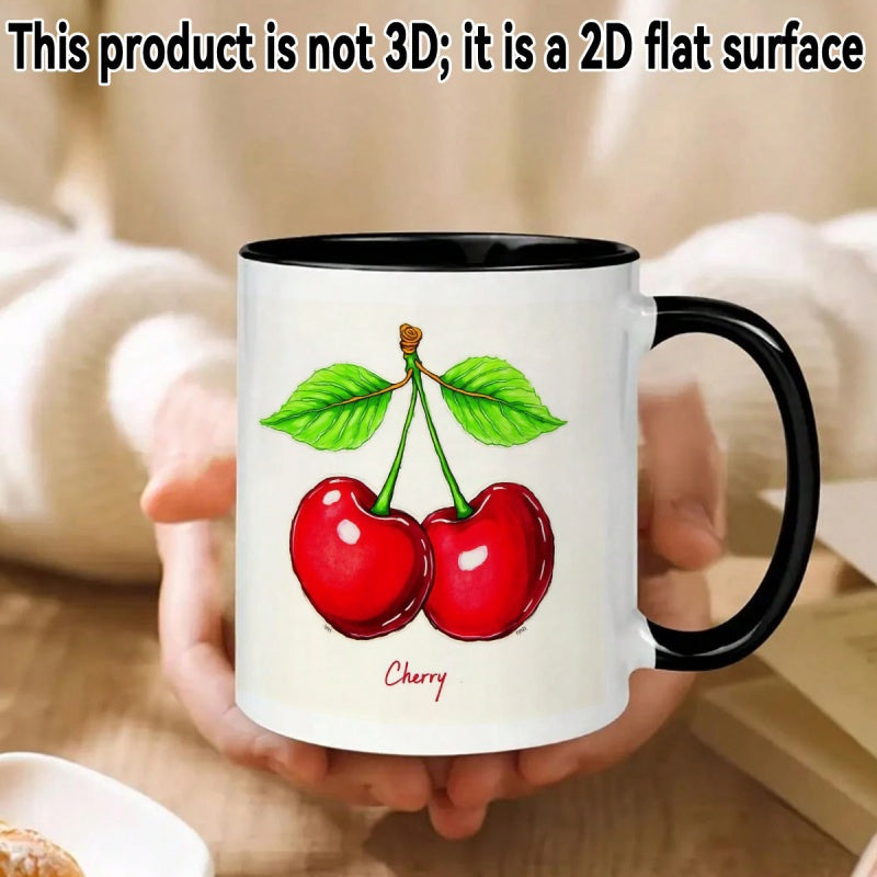 Tailorly Black Accent 11 oz Mug - a single piece a cute and durable featuring with 2d printing this 11 ounce printed ceramic mug is perfect