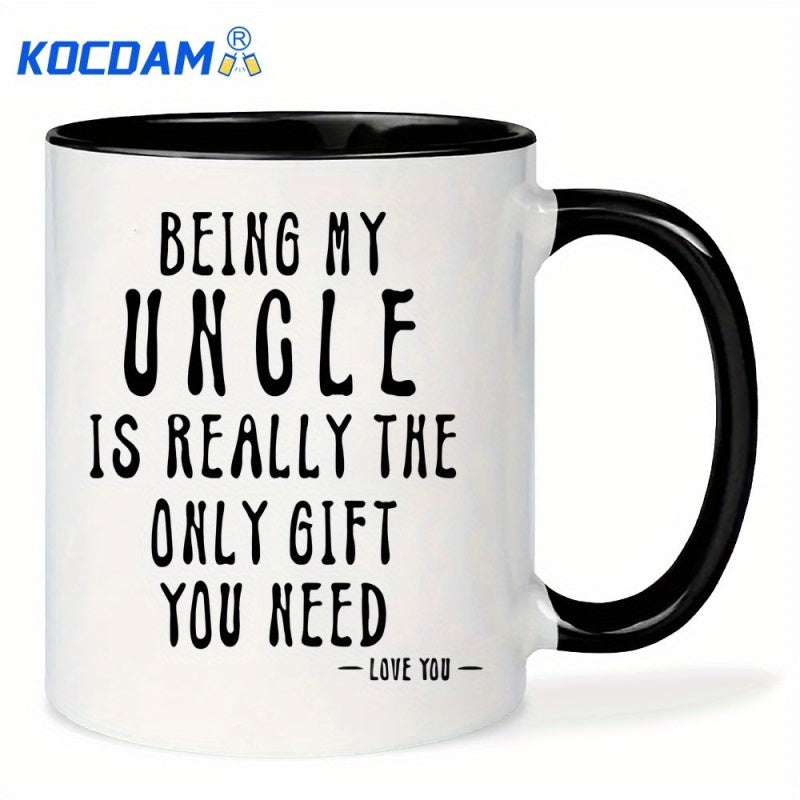 Tailorly Black Accent 11 oz Mug - being is the only need quote