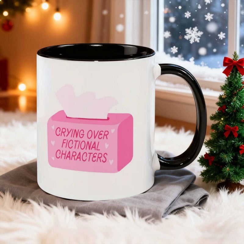 Tailorly Black Accent 11 oz Mug - fictional characters