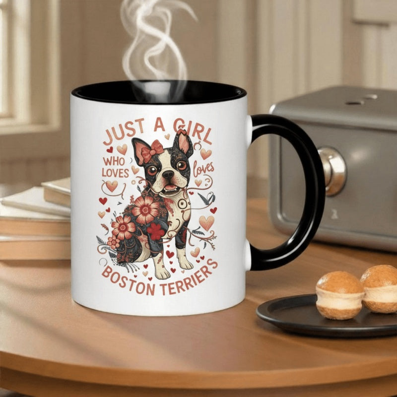 Tailorly Black Accent 11 oz Mug - who boston coffee mug design