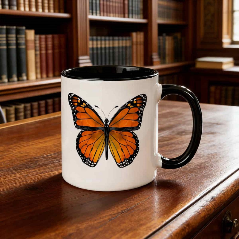 Tailorly Black Accent 11 oz Mug - funny coffee-themed design