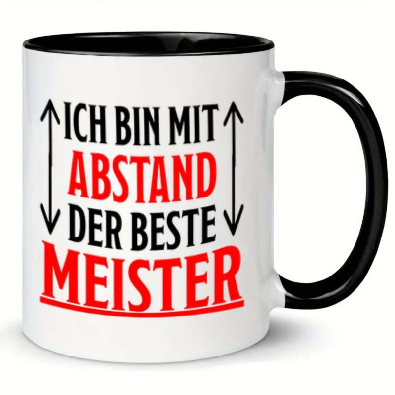 Tailorly Black Accent 11 oz Mug - german text