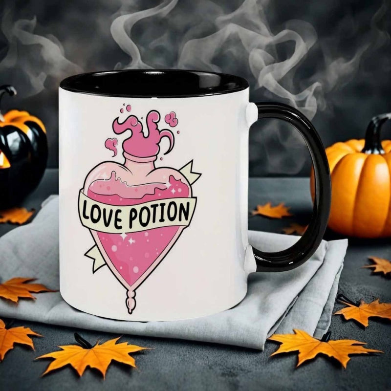 Tailorly Black Accent 11 oz Mug - cartoon style