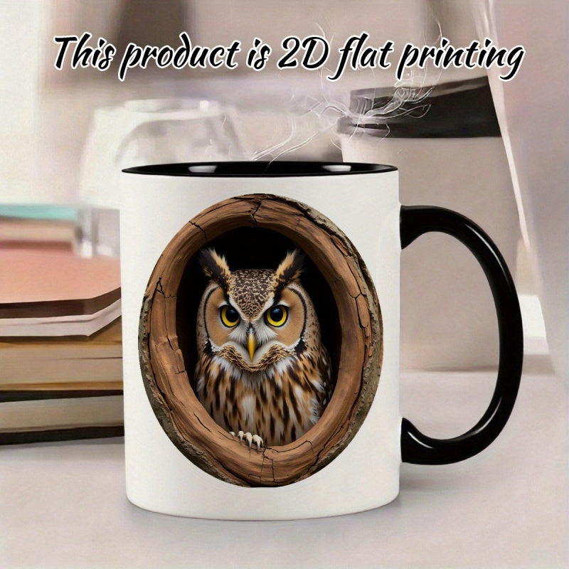 Tailorly Black Accent 11 oz Mug - cute print