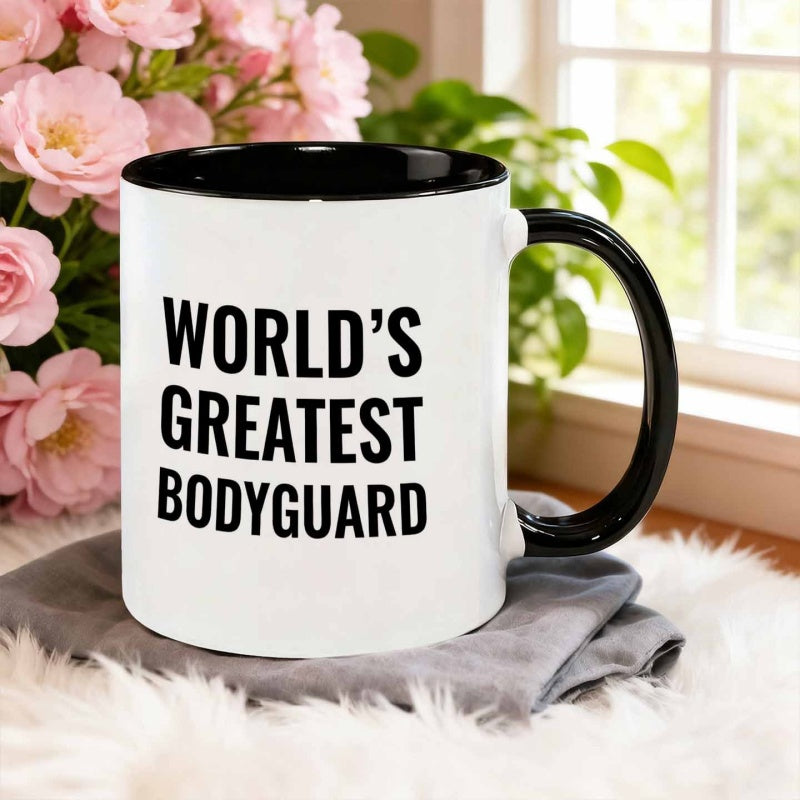 Tailorly Black Accent 11 oz Mug - slogan style text