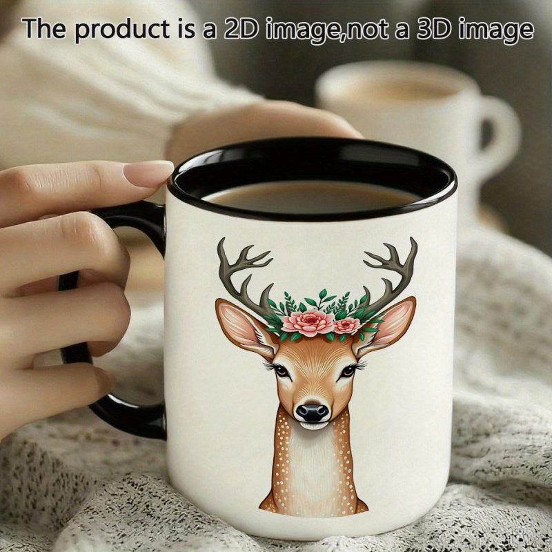 Tailorly Black Accent 11 oz Mug - 1 cute and durable 11 ounces of printed durable ceramic halloween christmas birthday gifts anniversary