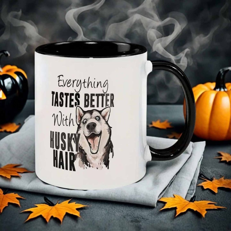 Tailorly Black Accent 11 oz Mug - everything better with