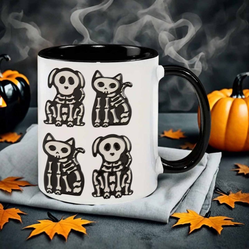 Tailorly Black Accent 11 oz Mug - bone ornaments